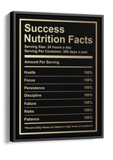 Success Nutrition Facts