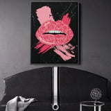 Rose On Lips