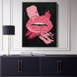Rose On Lips