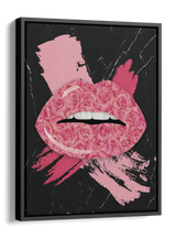 Rose On Lips